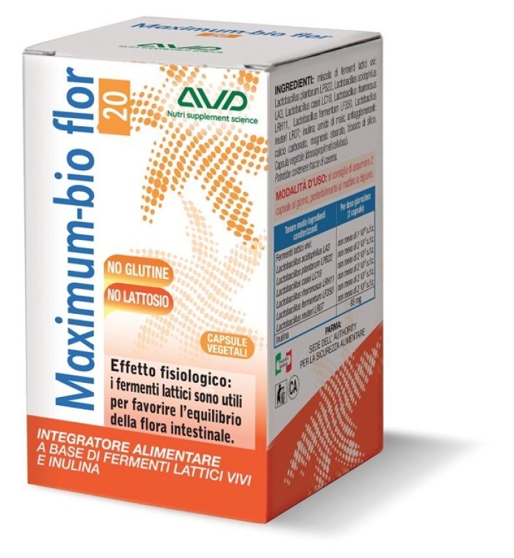 MAXIMUM BIO FLOR 20 40 CAPSULE