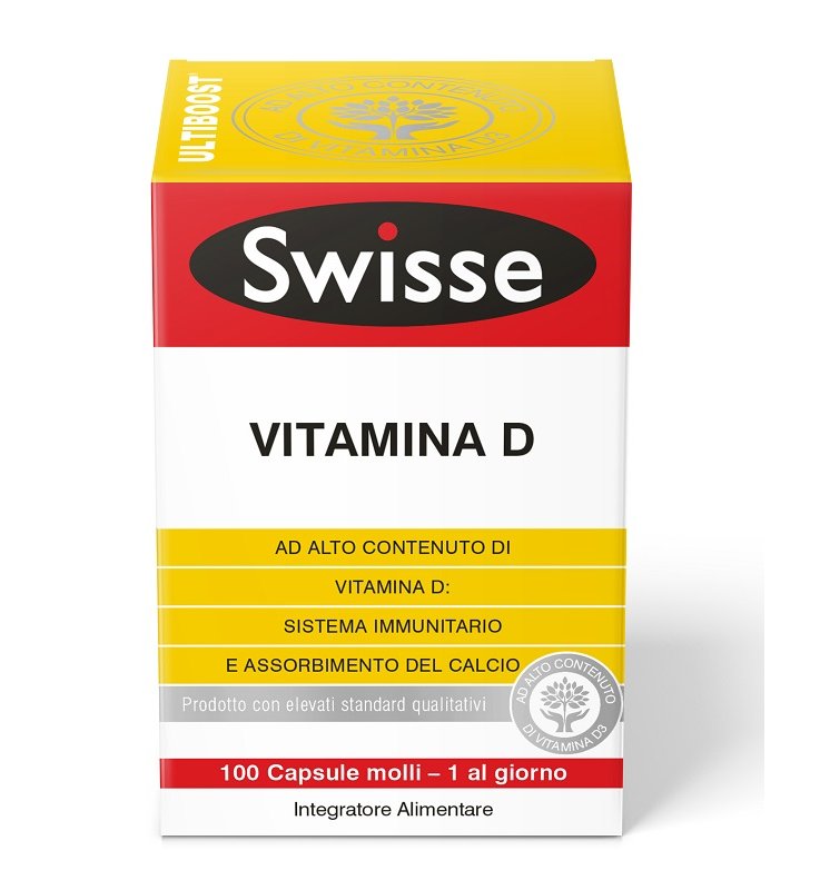 SWISSE ULTRABOOST VITAMINA D3 100 CAPSULE MOLLI