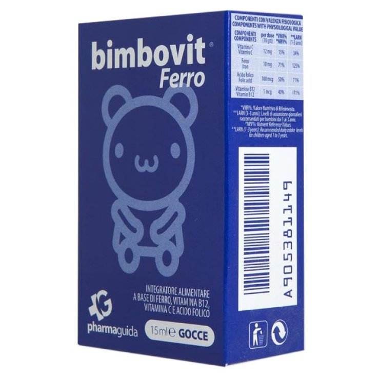 BIMBOVIT FERRO GOCCE 15 ML BIMBOVIT FERRO GOCCE 15 ML