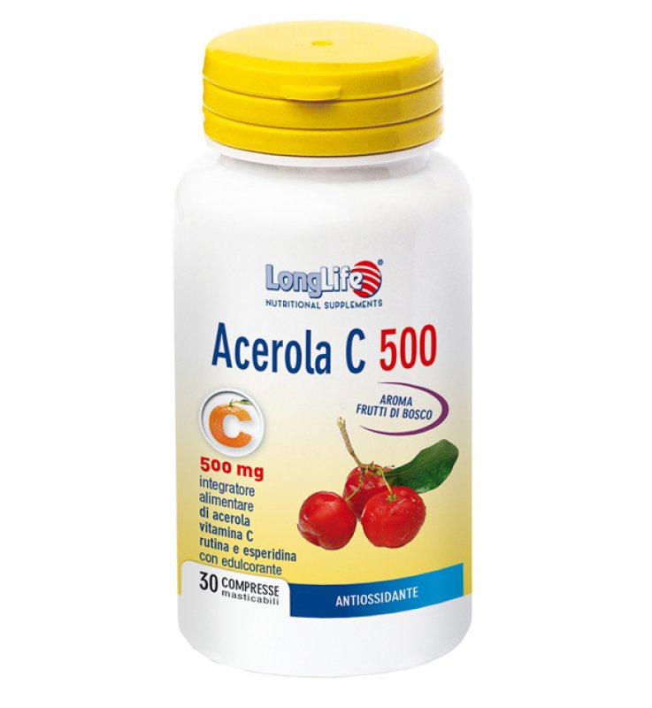 LONGLIFE ACEROLA C500 30 TAVOLETTE