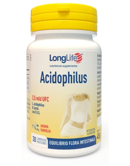 LONGLIFE ACIDOPHILUS 30 Tav.