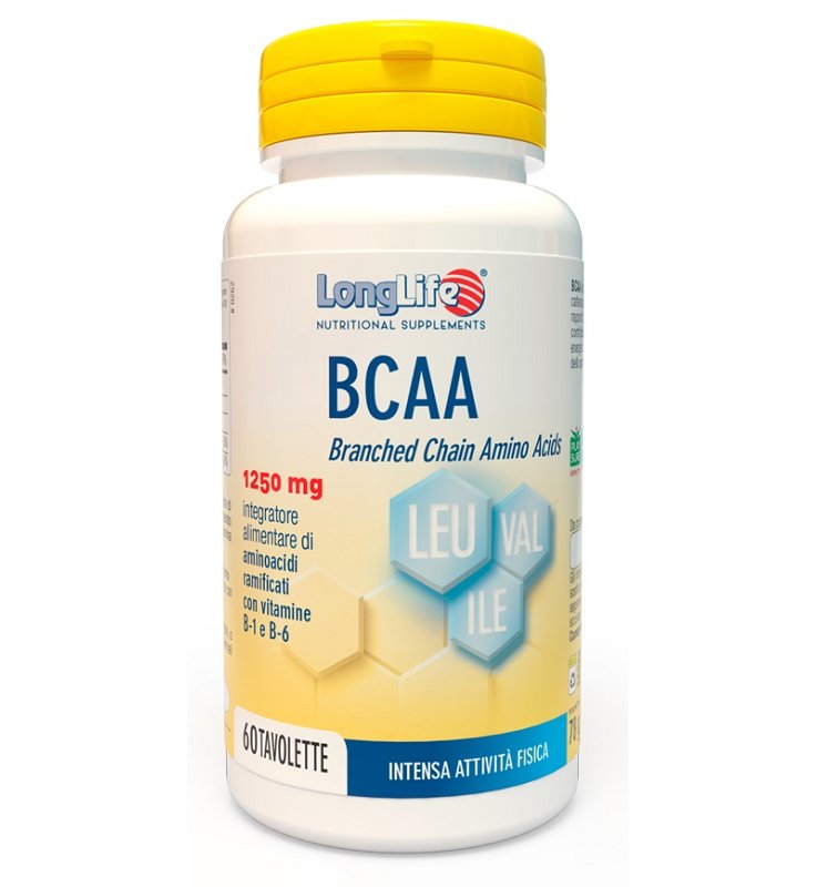 LONGLIFE BCAA 60 Tav.1250mg LONGLIFE BCAA 60 Tav.1250mg