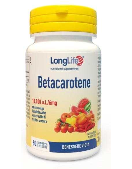 LONGLIFE BETACAROTENE 60 COMPRESSE