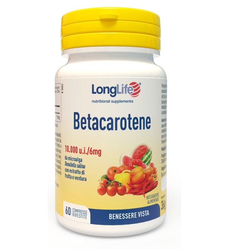 LONGLIFE BETACAROTENE 60 COMPRESSE