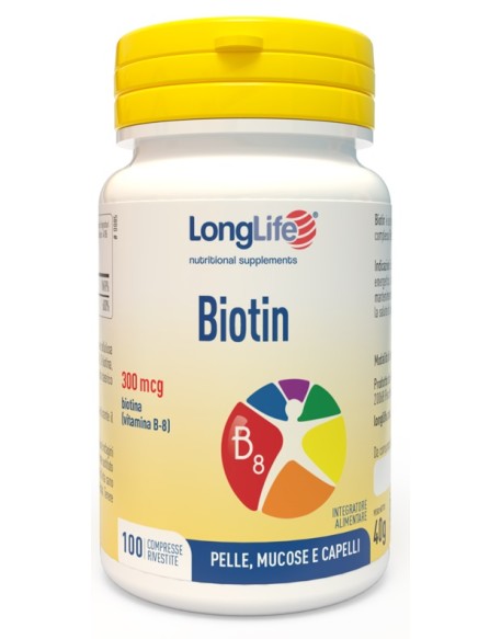 LONGLIFE BIOTIN 100 COMPRESSE