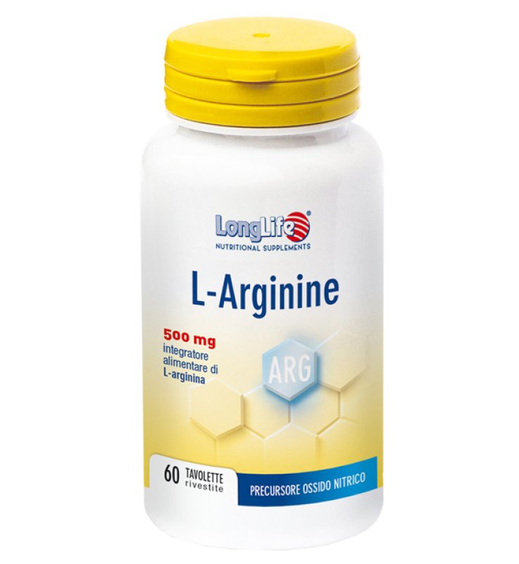 LONGLIFE LARGININE 60 TAVOLETTE LONGLIFE LARGININE 60 TAVOLETTE