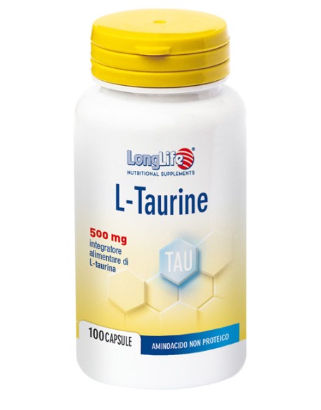 LONGLIFE LTAURINE 500 MG 100 CAPSULE