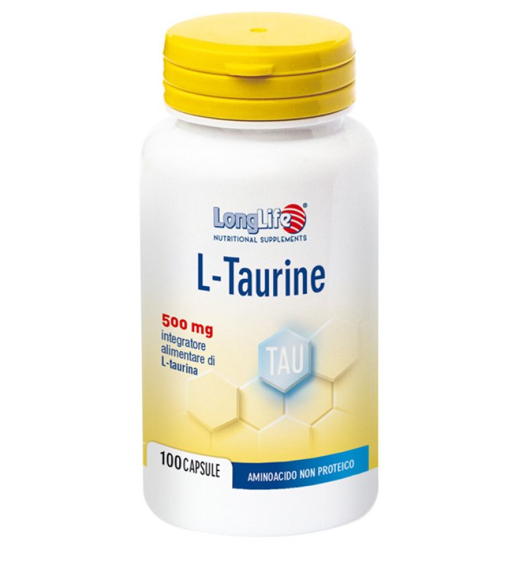 LONGLIFE LTAURINE 500 MG 100 CAPSULE LONGLIFE LTAURINE 500 MG 100 CAPSULE