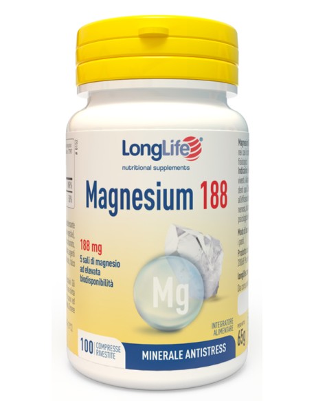 LONGLIFE MAGNESIUM 188 100 COMPRESSE