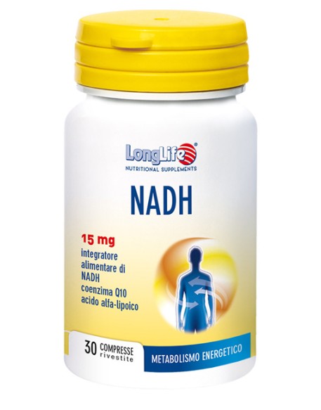 LONGLIFE NADH C/Q10 30 COMPRESSE