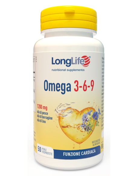 LONGLIFE OMEGA 3 6 9 50 PERLE