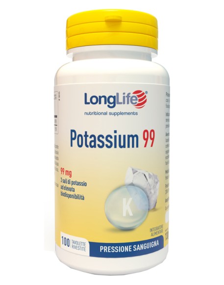 LONGLIFE POTASSIUM 99 100 TAVOLETTE