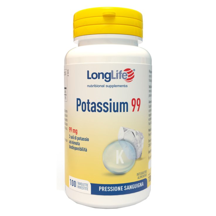 LONGLIFE POTASSIUM 99 100 TAVOLETTE LONGLIFE POTASSIUM 99 100 TAVOLETTE