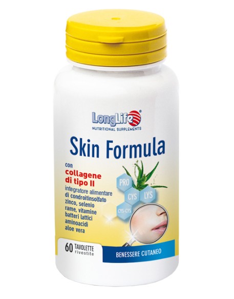 LONGLIFE SKIN FORMULA 60 TAVOLETTE