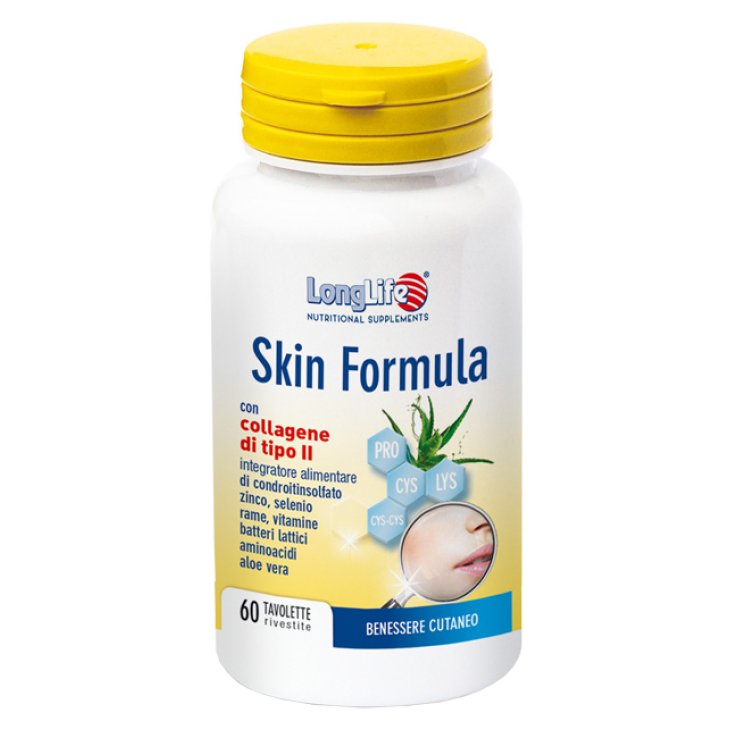 LONGLIFE SKIN FORMULA 60 TAVOLETTE LONGLIFE SKIN FORMULA 60 TAVOLETTE