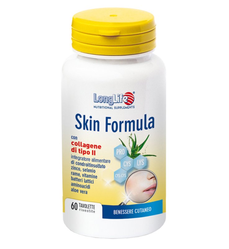 LONGLIFE SKIN FORMULA 60 TAVOLETTE