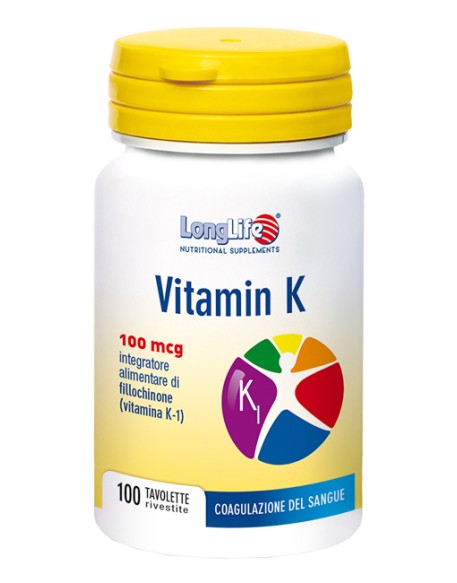 LONGLIFE VITAMIN K 100 TAVOLETTE