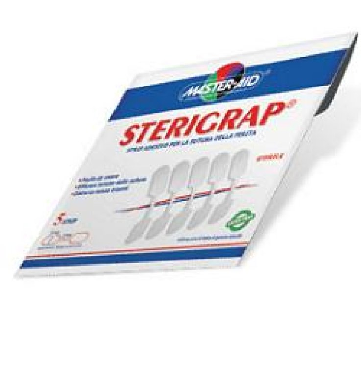 CEROTTO PER SUTURA MASTER-AID STERIGRAP 3,2X0,8 5 PEZZI CEROTTO PER SUTURA MASTER-AID STERIGRAP 3,2X0,8 5 PEZZI
