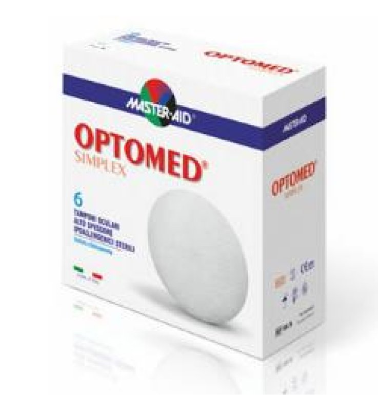 TAMPONE OCULARE MASTER-AID OPTOMED SIMPLEX 6 PEZZI