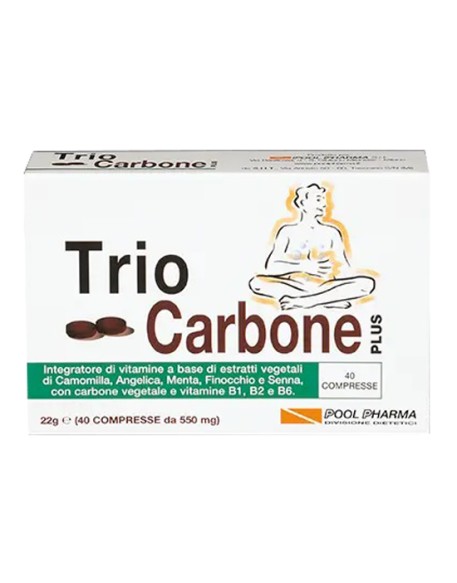 TRIOCARBONE PLUS 40 COMPRESSE