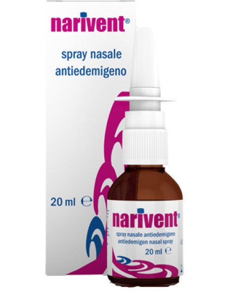 SPRAY NASALE ANTIEDEMIGENO NARIVENT FLACONE 20 ML