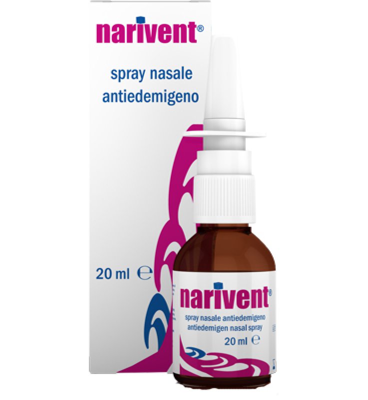 SPRAY NASALE ANTIEDEMIGENO NARIVENT FLACONE 20 ML