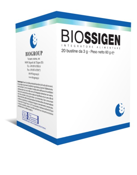 BIOSSIGEN 20 BUSTINE 3 G