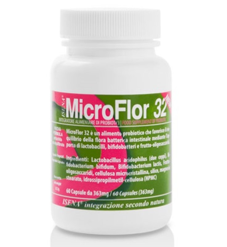 MICROFLOR 32 60 CAPSULE VEGETALI 363 MG