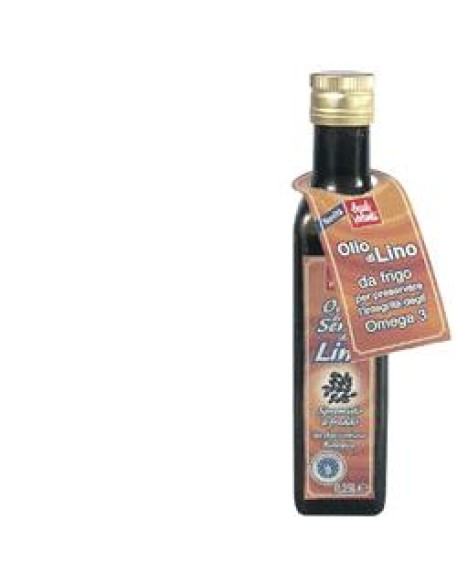 OLIO SEMI LINO PRESSATO FREDDO 250 ML