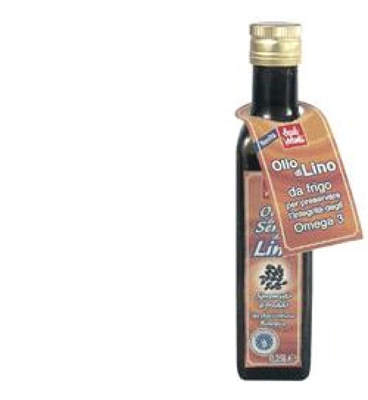 OLIO SEMI LINO PRESSATO FREDDO 250 ML