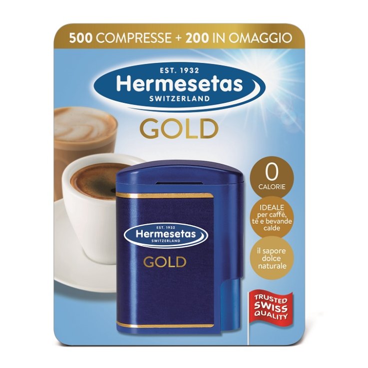 HERMESETAS GOLD 500+200 COMPRESSE 35 G HERMESETAS GOLD 500+200 COMPRESSE 35 G