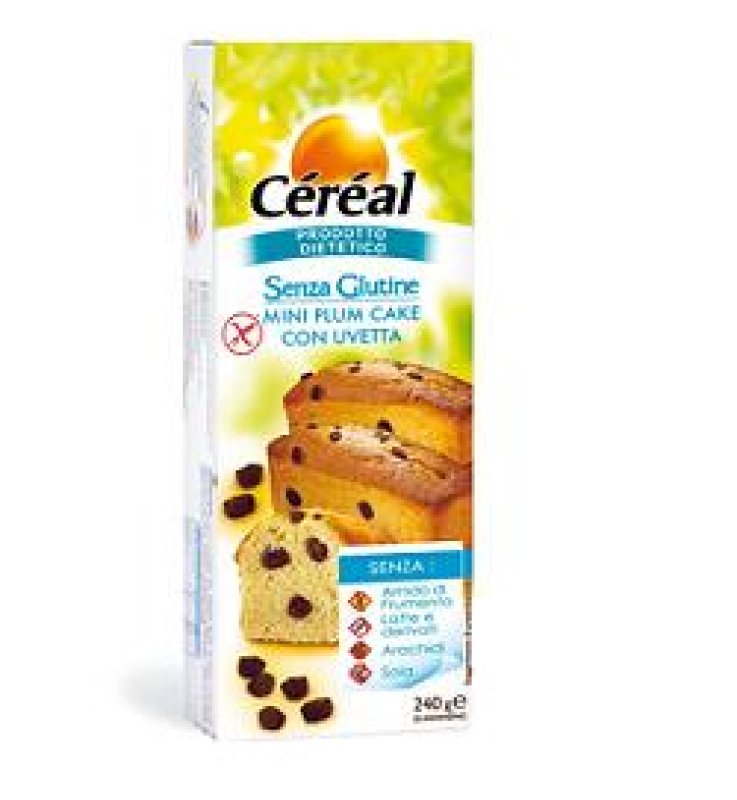 CEREAL PlumCake Uvetta S/G240g CEREAL PlumCake Uvetta S/G240g