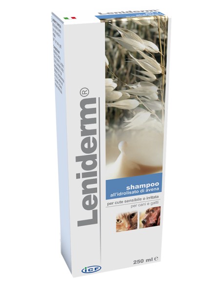 LENIDERM SH CANI GATTI 250ML