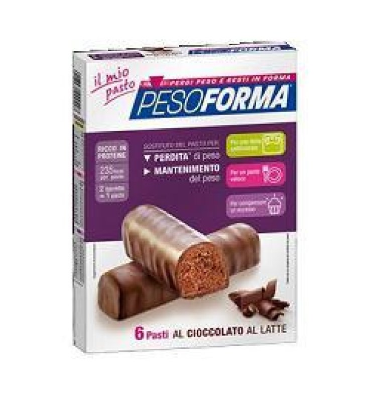 PESOFORMA BARRETTA CIOCCOLATO LATTE 12 X 31 G
