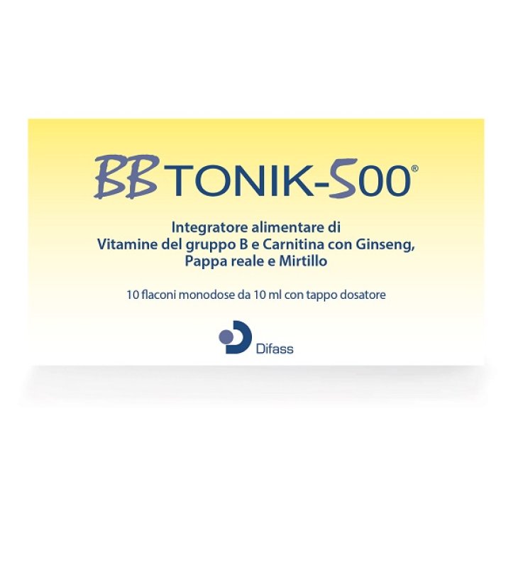 BBTONIK 500 10 FLACONCINI 10 ML