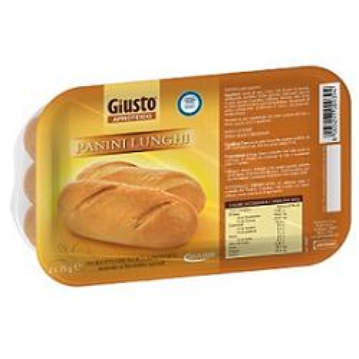 GIUSTO APROTEICO PANINI LUNGHI 150 G GIUSTO APROTEICO PANINI LUNGHI 150 G
