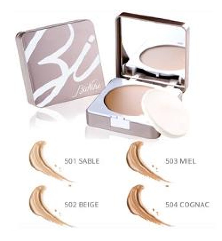 DEFENCE COLOR BIONIKE FONDOTINTA COMPATTO SECOND SKIN 501 SABLE