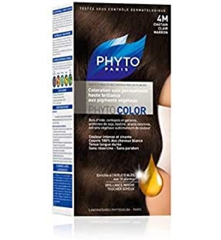 PHYTO PHYTOCOLOR 4M CASTANO CHIARO MARRONE