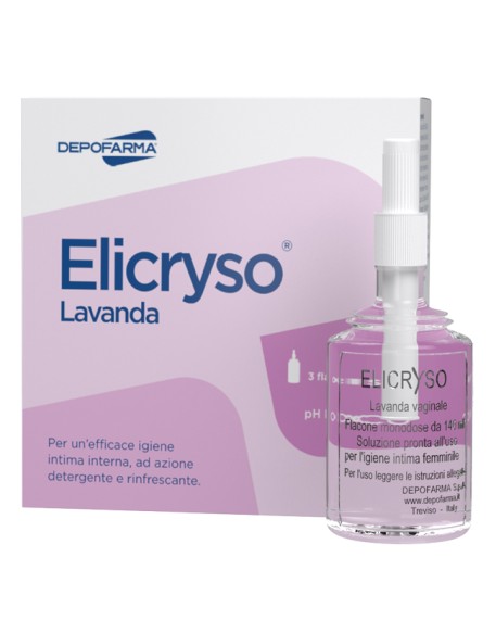 ELICRYSO LAVANDA 3 FLACONCINI 140 ML