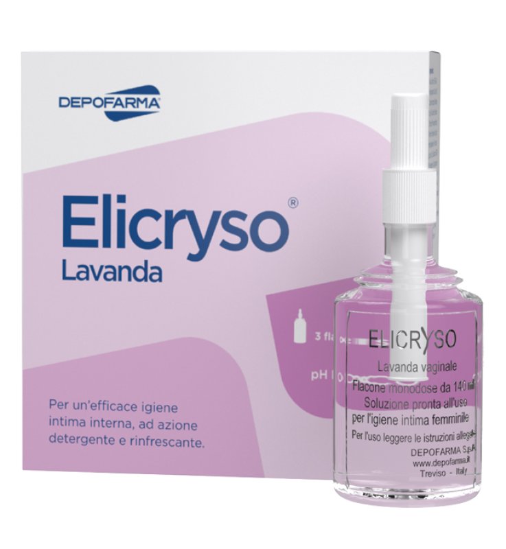 ELICRYSO LAVANDA 3 FLACONCINI 140 ML