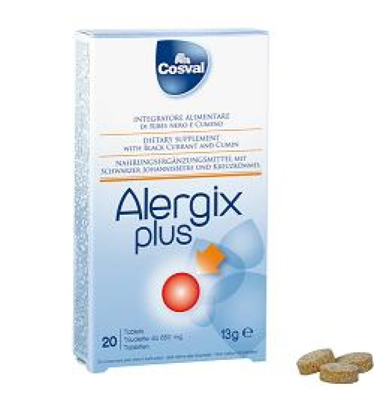 ALERGIX PLUS 20 TAVOLETTE 650 MG