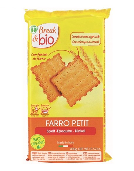 B&B Bisc.Farro Petit 100% 300g