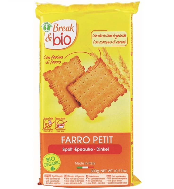 B&B Bisc.Farro Petit 100% 300g