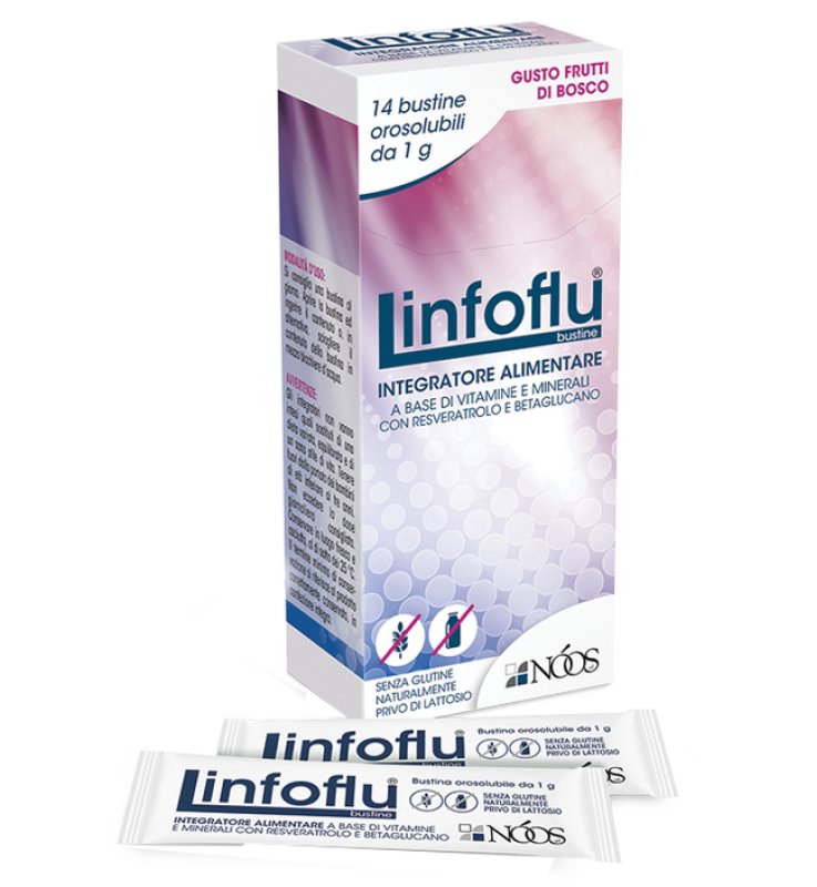 LINFOFLU FRUTTI DI BOSCO 14 BUSTINE 1 G OROSOLUBILE