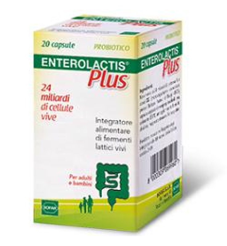 ENTEROLACTIS PLUS 20 CAPSULE