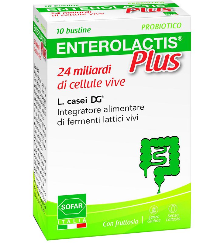 ENTEROLACTIS PLUS POLVERE 10 BUSTINE