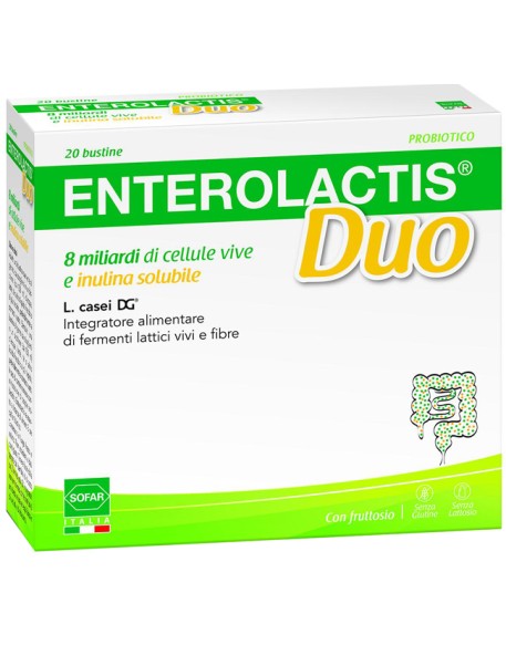 ENTEROLACTIS DUO POLVERE ORALE 20 BUSTINE