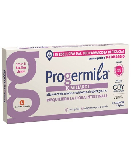 PROGERMILA 10 MILIARDI 6 FLACONCINI 10 ML