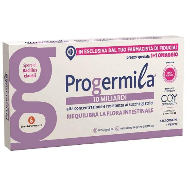 PROGERMILA 10 MILIARDI 6 FLACONCINI 10 ML PROGERMILA 10 MILIARDI 6 FLACONCINI 10 ML