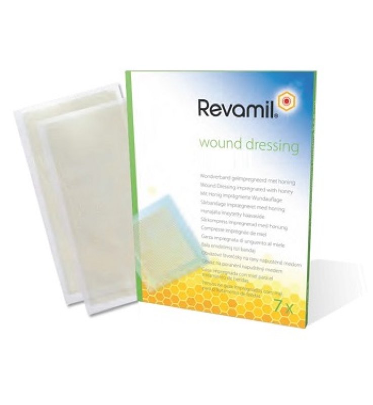 REVAMIL GARZA MED 10X20CM 5PZ